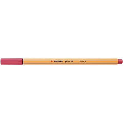 Fineliner Stabilo Point 88® 0,4 mm rosso fragola 88/49